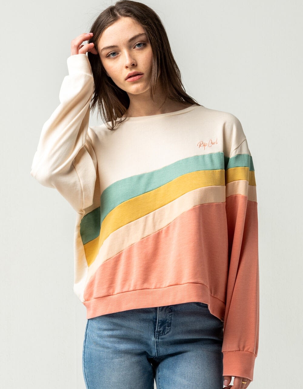 rip curl rainbow sweatshirt