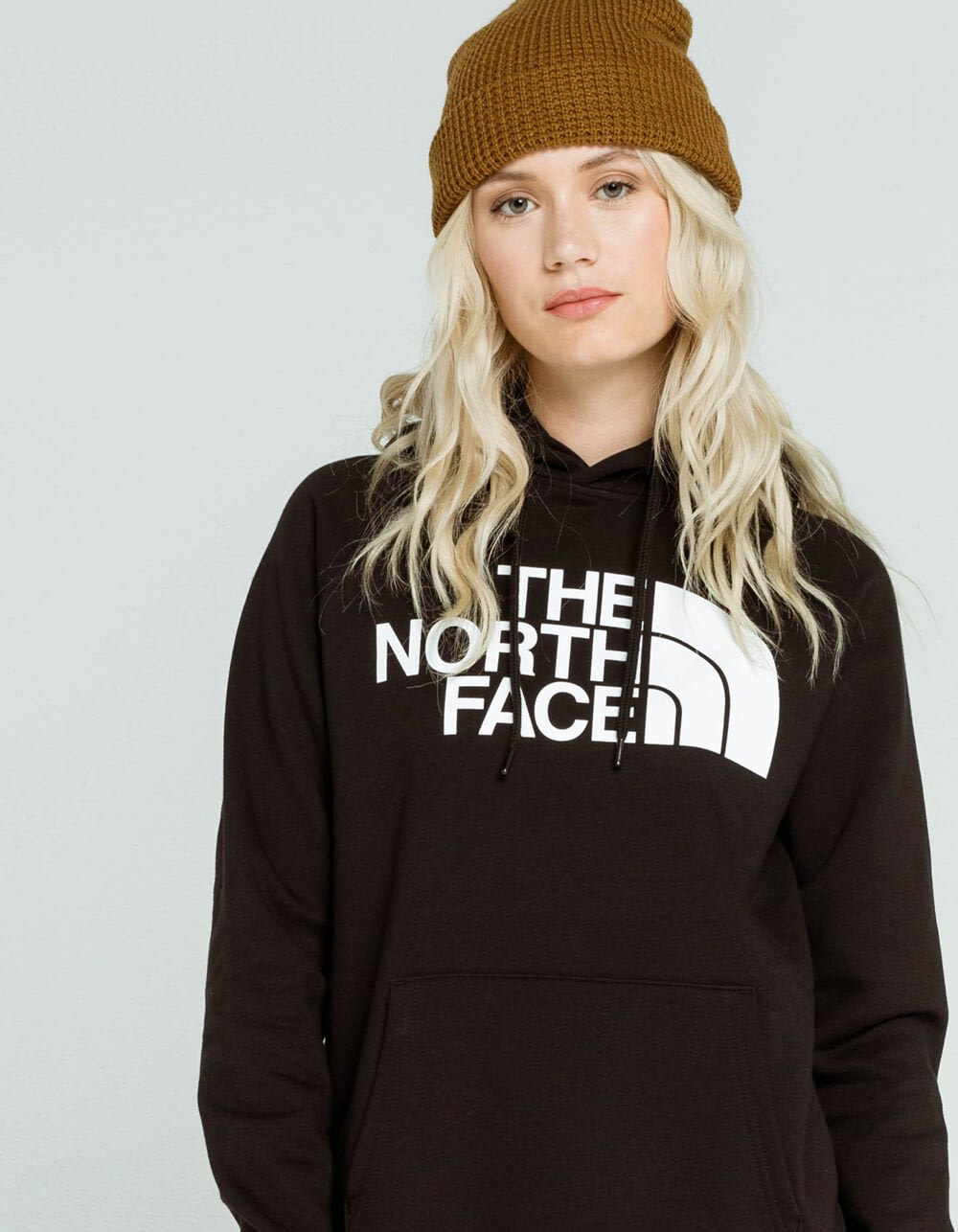 the north face black hoodie
